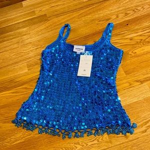 Sparkly camisole top